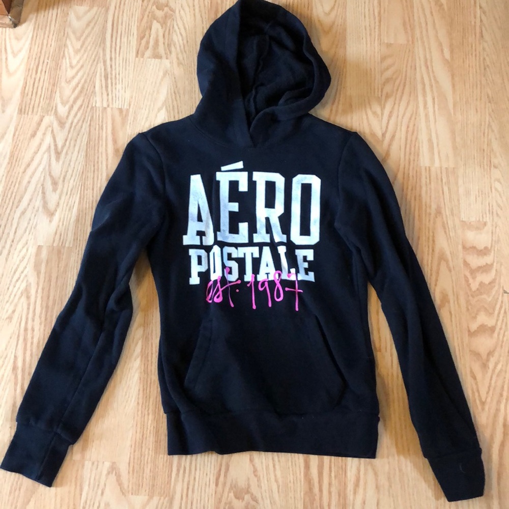 Black Aeropostale hoodie